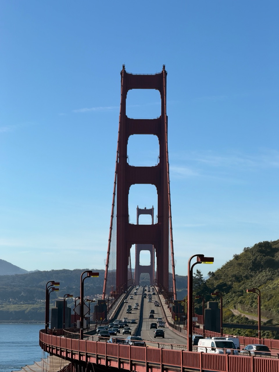 Golden Gate Bridge as seen from Vista Point